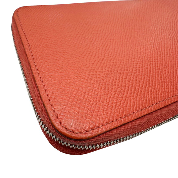 HERMÈS Azap Long Silk in Epson Rose Jaipur Q Stamp - Picture 7 of 13